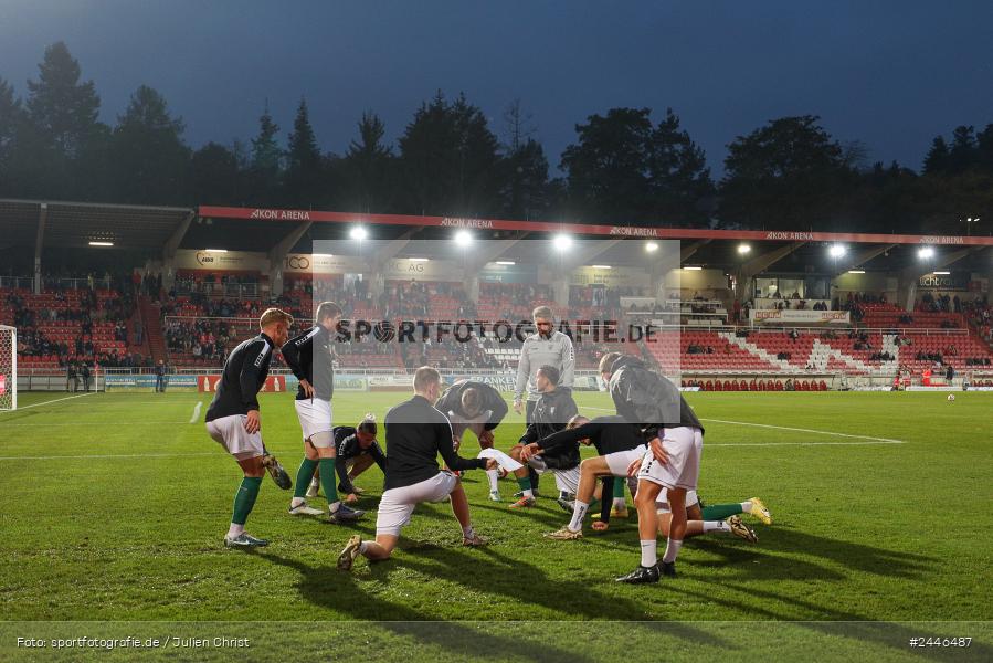 AKON Arena, Würzburg, 18.10.2024, sport, action, Fussball, BFV, 15. Spieltag, Regionalliga Bayern, FCS, FWK, 1. FC Schweinfurt 1905, FC Würzburger Kickers - Bild-ID: 2446487