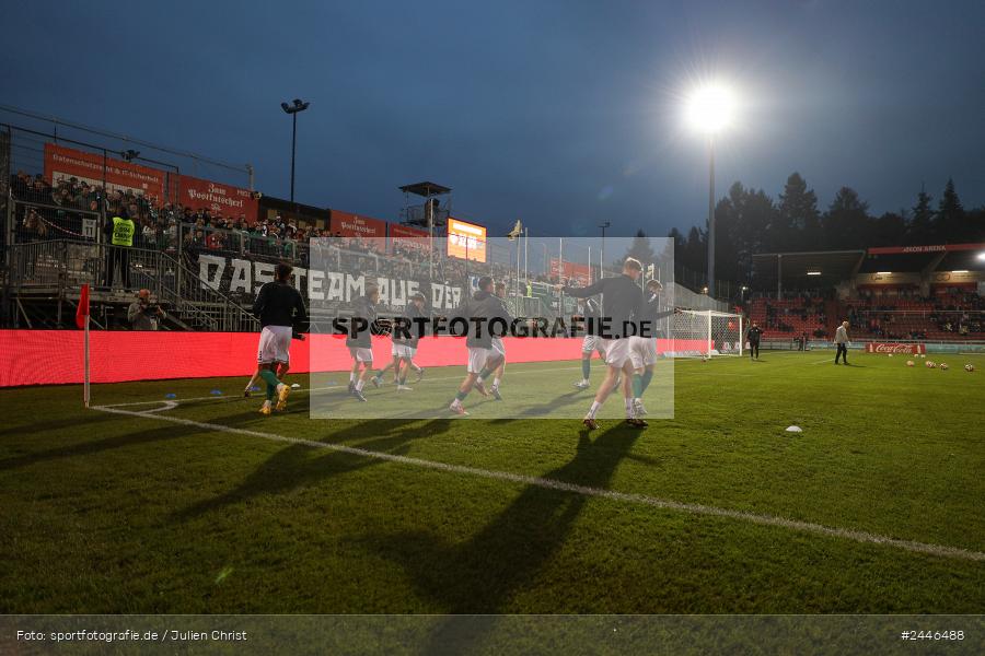 AKON Arena, Würzburg, 18.10.2024, sport, action, Fussball, BFV, 15. Spieltag, Regionalliga Bayern, FCS, FWK, 1. FC Schweinfurt 1905, FC Würzburger Kickers - Bild-ID: 2446488