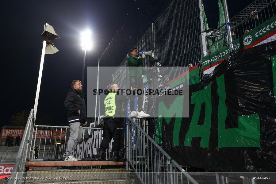 AKON Arena, Würzburg, 18.10.2024, sport, action, Fussball, BFV, 15. Spieltag, Regionalliga Bayern, FCS, FWK, 1. FC Schweinfurt 1905, FC Würzburger Kickers - Bild-ID: 2446497