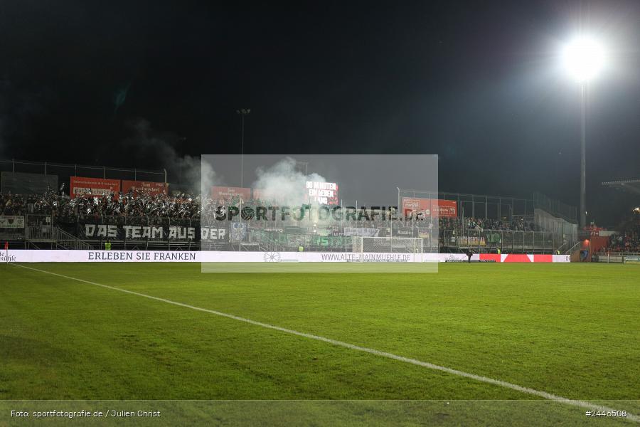 AKON Arena, Würzburg, 18.10.2024, sport, action, Fussball, BFV, 15. Spieltag, Regionalliga Bayern, FCS, FWK, 1. FC Schweinfurt 1905, FC Würzburger Kickers - Bild-ID: 2446508