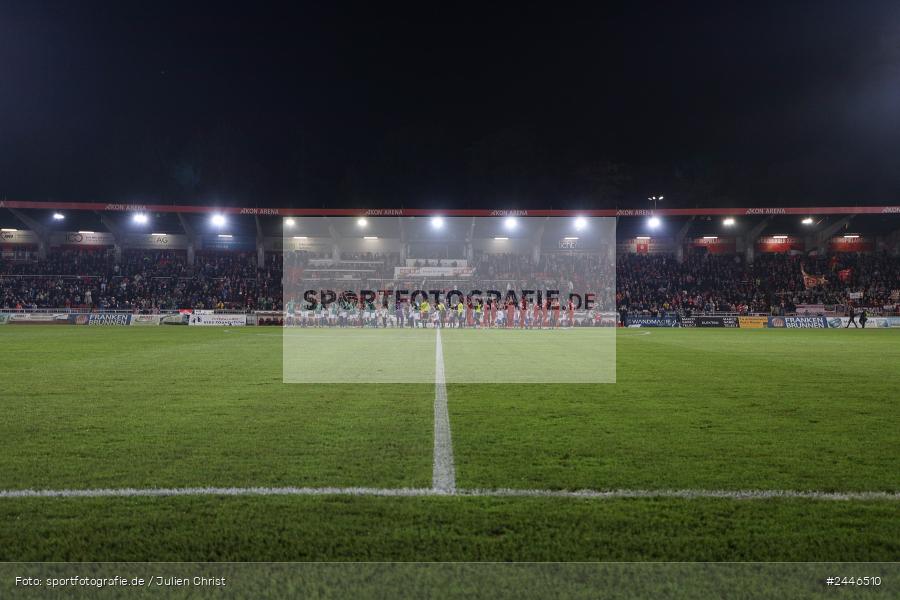 AKON Arena, Würzburg, 18.10.2024, sport, action, Fussball, BFV, 15. Spieltag, Regionalliga Bayern, FCS, FWK, 1. FC Schweinfurt 1905, FC Würzburger Kickers - Bild-ID: 2446510