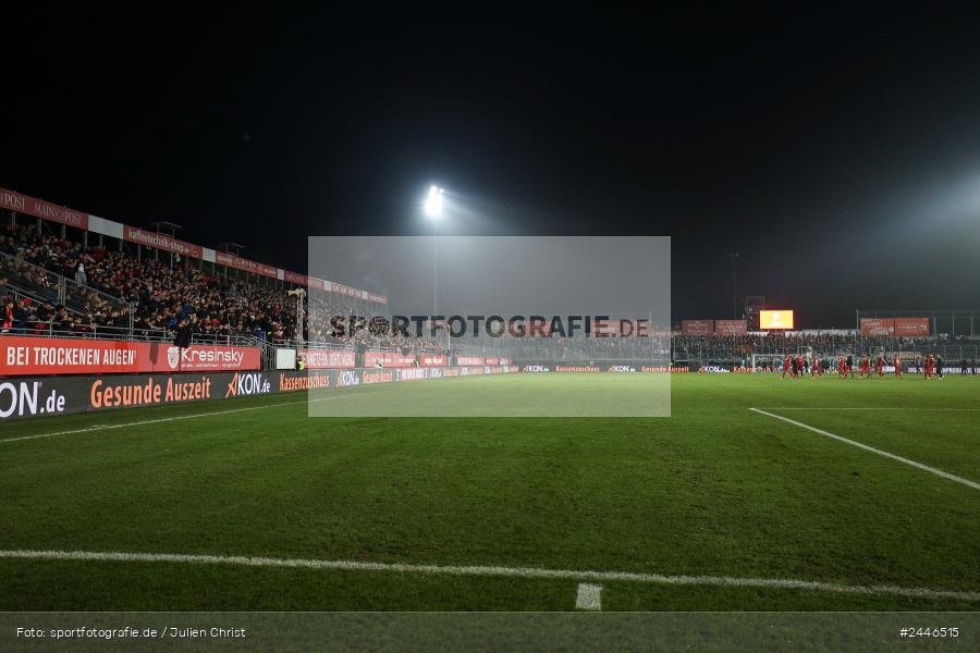 AKON Arena, Würzburg, 18.10.2024, sport, action, Fussball, BFV, 15. Spieltag, Regionalliga Bayern, FCS, FWK, 1. FC Schweinfurt 1905, FC Würzburger Kickers - Bild-ID: 2446515