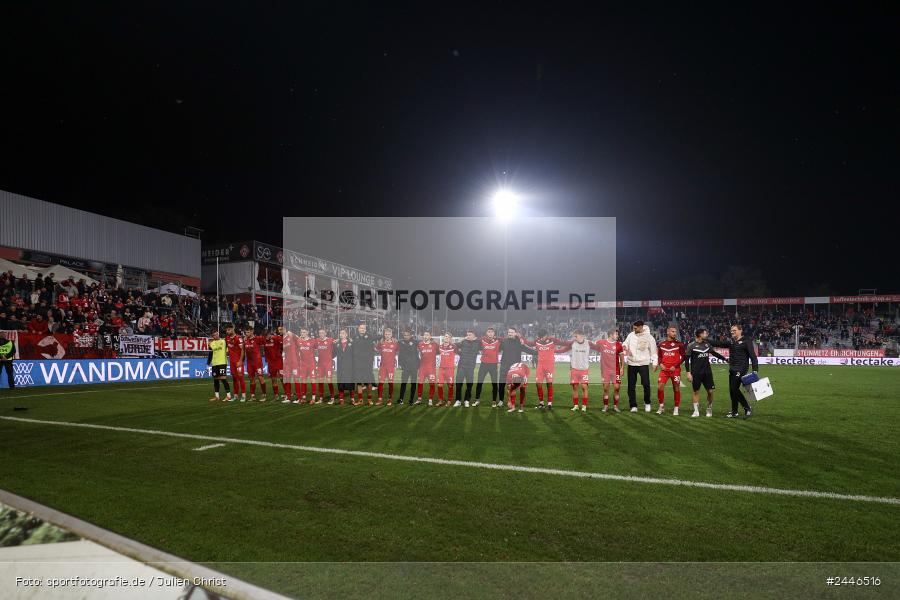 AKON Arena, Würzburg, 18.10.2024, sport, action, Fussball, BFV, 15. Spieltag, Regionalliga Bayern, FCS, FWK, 1. FC Schweinfurt 1905, FC Würzburger Kickers - Bild-ID: 2446516