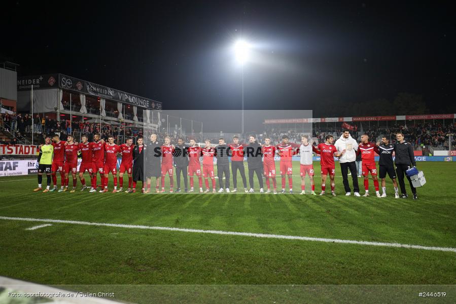 AKON Arena, Würzburg, 18.10.2024, sport, action, Fussball, BFV, 15. Spieltag, Regionalliga Bayern, FCS, FWK, 1. FC Schweinfurt 1905, FC Würzburger Kickers - Bild-ID: 2446519