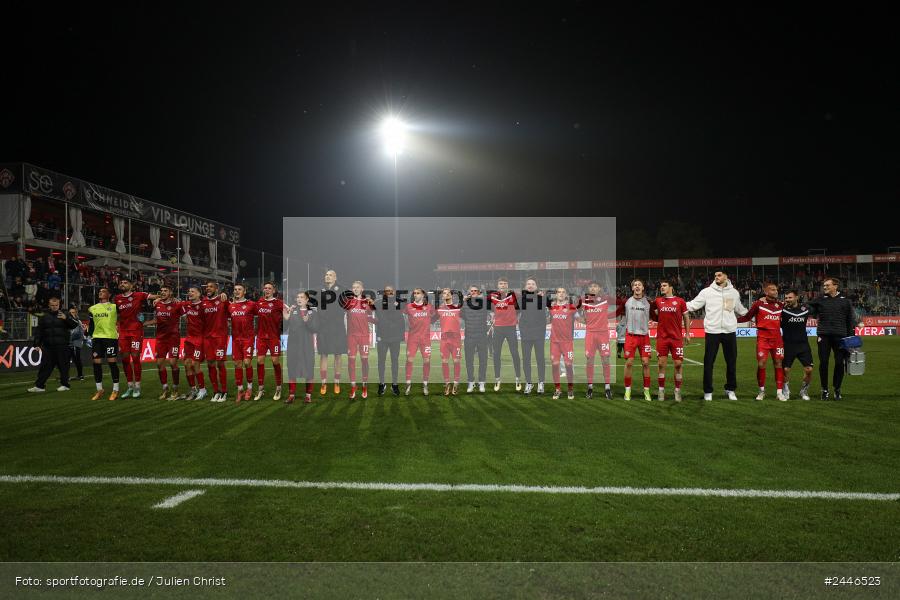 AKON Arena, Würzburg, 18.10.2024, sport, action, Fussball, BFV, 15. Spieltag, Regionalliga Bayern, FCS, FWK, 1. FC Schweinfurt 1905, FC Würzburger Kickers - Bild-ID: 2446523