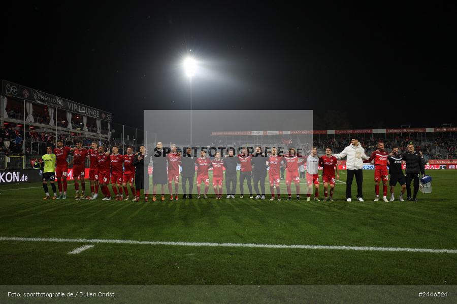 AKON Arena, Würzburg, 18.10.2024, sport, action, Fussball, BFV, 15. Spieltag, Regionalliga Bayern, FCS, FWK, 1. FC Schweinfurt 1905, FC Würzburger Kickers - Bild-ID: 2446524