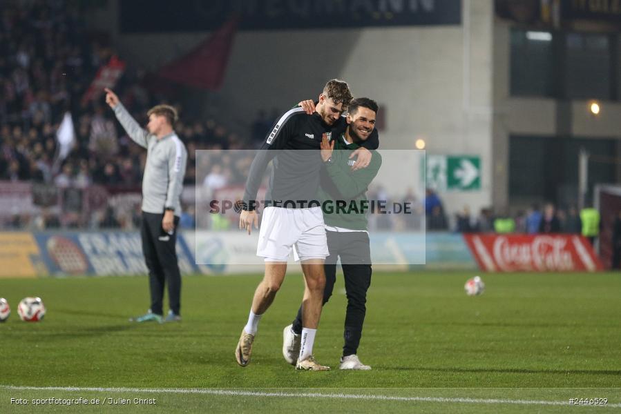 AKON Arena, Würzburg, 18.10.2024, sport, action, Fussball, BFV, 15. Spieltag, Regionalliga Bayern, FCS, FWK, 1. FC Schweinfurt 1905, FC Würzburger Kickers - Bild-ID: 2446529
