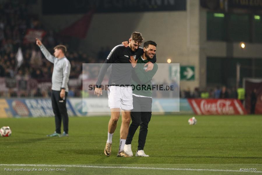 AKON Arena, Würzburg, 18.10.2024, sport, action, Fussball, BFV, 15. Spieltag, Regionalliga Bayern, FCS, FWK, 1. FC Schweinfurt 1905, FC Würzburger Kickers - Bild-ID: 2446530