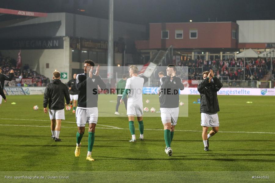 AKON Arena, Würzburg, 18.10.2024, sport, action, Fussball, BFV, 15. Spieltag, Regionalliga Bayern, FCS, FWK, 1. FC Schweinfurt 1905, FC Würzburger Kickers - Bild-ID: 2446532