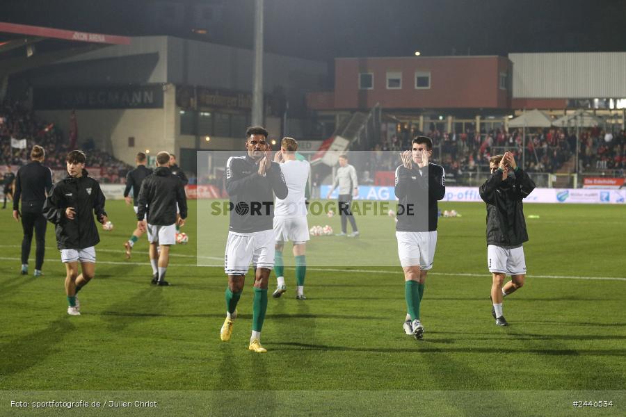AKON Arena, Würzburg, 18.10.2024, sport, action, Fussball, BFV, 15. Spieltag, Regionalliga Bayern, FCS, FWK, 1. FC Schweinfurt 1905, FC Würzburger Kickers - Bild-ID: 2446534