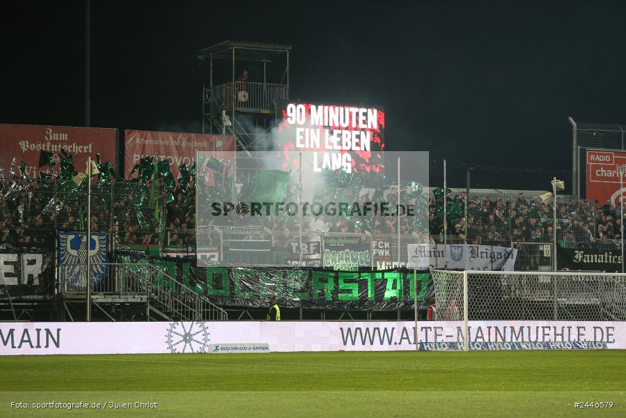 AKON Arena, Würzburg, 18.10.2024, sport, action, Fussball, BFV, 15. Spieltag, Regionalliga Bayern, FCS, FWK, 1. FC Schweinfurt 1905, FC Würzburger Kickers - Bild-ID: 2446579