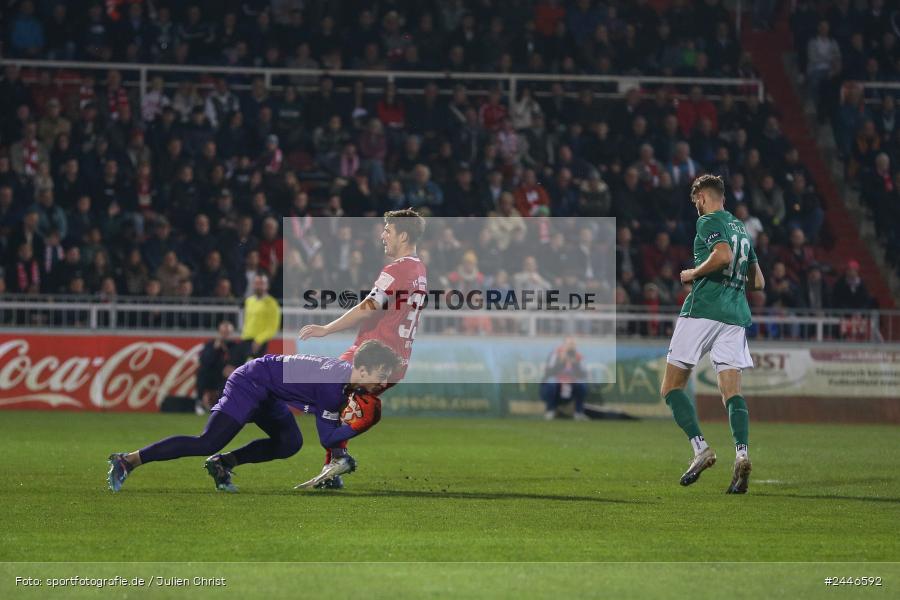 AKON Arena, Würzburg, 18.10.2024, sport, action, Fussball, BFV, 15. Spieltag, Regionalliga Bayern, FCS, FWK, 1. FC Schweinfurt 1905, FC Würzburger Kickers - Bild-ID: 2446592