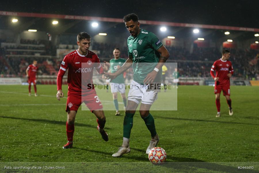 AKON Arena, Würzburg, 18.10.2024, sport, action, Fussball, BFV, 15. Spieltag, Regionalliga Bayern, FCS, FWK, 1. FC Schweinfurt 1905, FC Würzburger Kickers - Bild-ID: 2446610