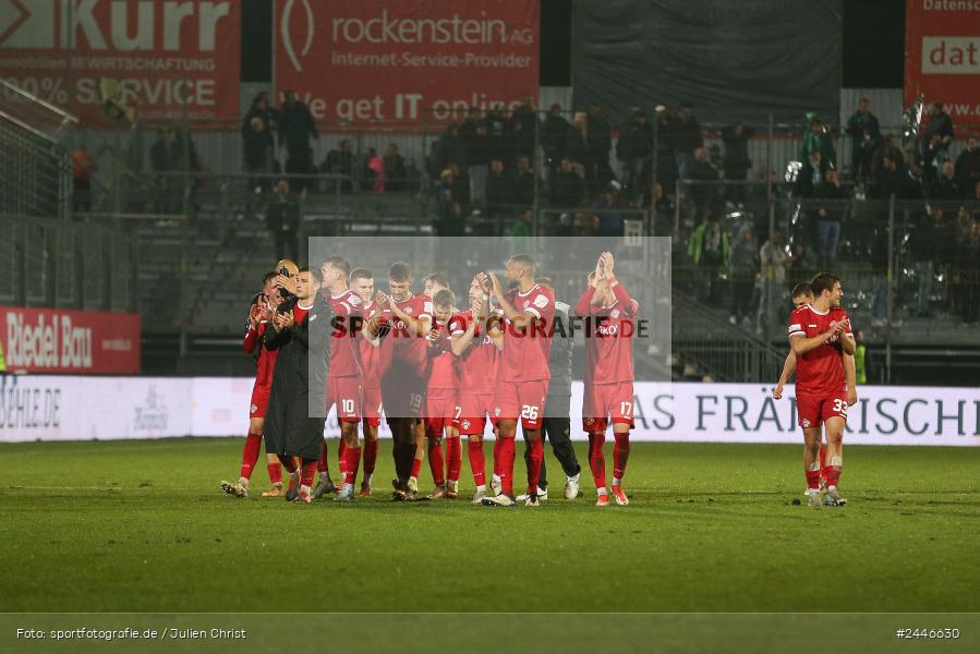 AKON Arena, Würzburg, 18.10.2024, sport, action, Fussball, BFV, 15. Spieltag, Regionalliga Bayern, FCS, FWK, 1. FC Schweinfurt 1905, FC Würzburger Kickers - Bild-ID: 2446630