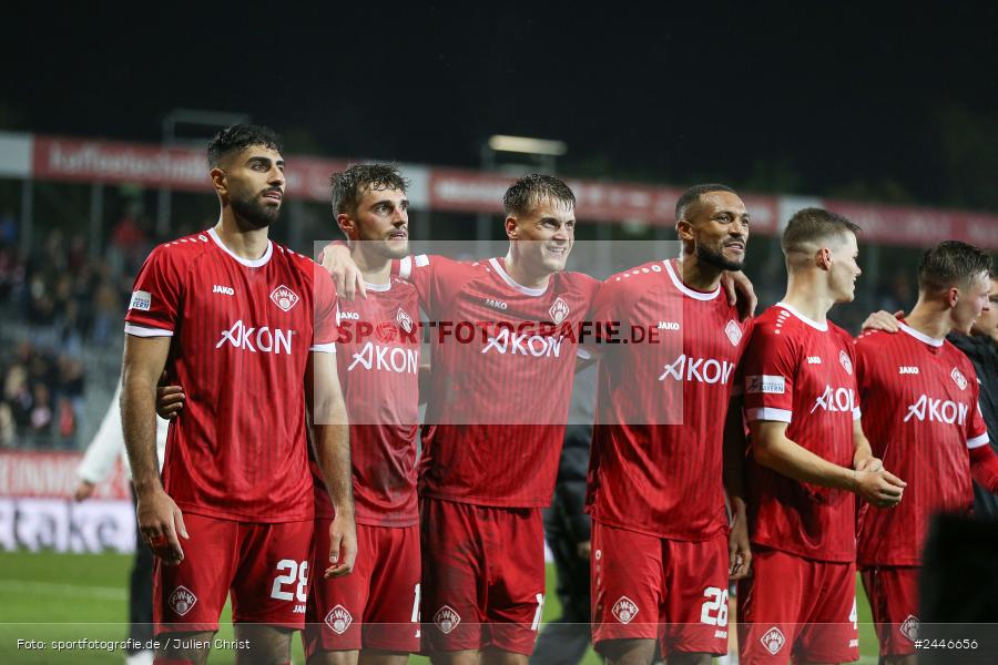 AKON Arena, Würzburg, 18.10.2024, sport, action, Fussball, BFV, 15. Spieltag, Regionalliga Bayern, FCS, FWK, 1. FC Schweinfurt 1905, FC Würzburger Kickers - Bild-ID: 2446656