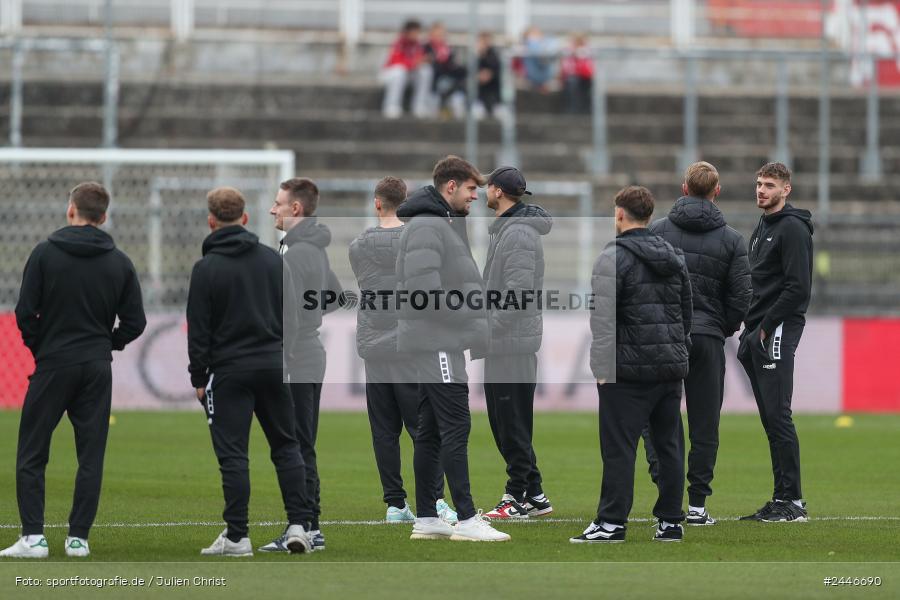 AKON Arena, Würzburg, 18.10.2024, sport, action, Fussball, BFV, 15. Spieltag, Regionalliga Bayern, FCS, FWK, 1. FC Schweinfurt 1905, FC Würzburger Kickers - Bild-ID: 2446690