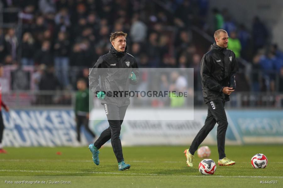 AKON Arena, Würzburg, 18.10.2024, sport, action, Fussball, BFV, 15. Spieltag, Regionalliga Bayern, FCS, FWK, 1. FC Schweinfurt 1905, FC Würzburger Kickers - Bild-ID: 2446707
