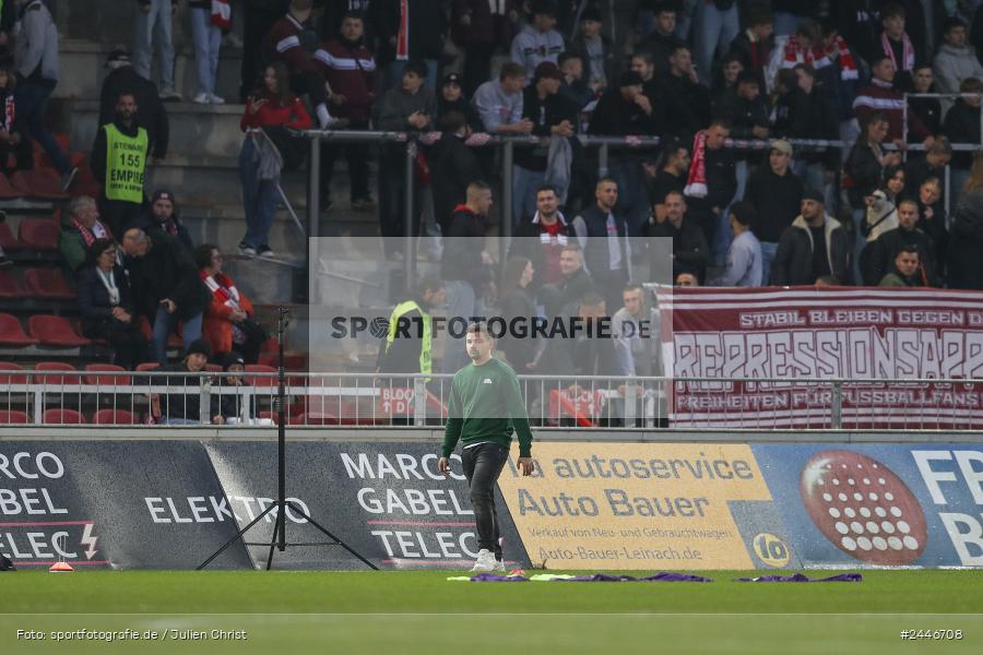 AKON Arena, Würzburg, 18.10.2024, sport, action, Fussball, BFV, 15. Spieltag, Regionalliga Bayern, FCS, FWK, 1. FC Schweinfurt 1905, FC Würzburger Kickers - Bild-ID: 2446708