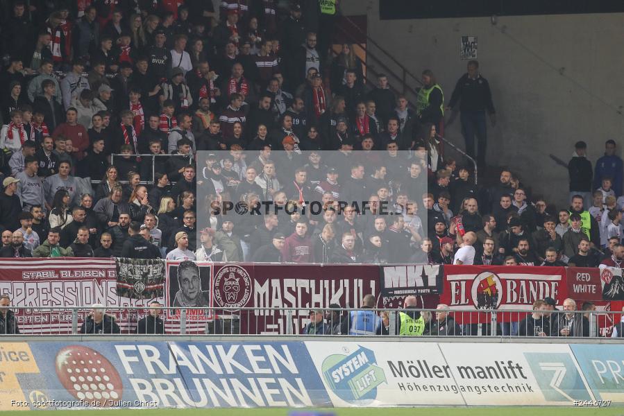 AKON Arena, Würzburg, 18.10.2024, sport, action, Fussball, BFV, 15. Spieltag, Regionalliga Bayern, FCS, FWK, 1. FC Schweinfurt 1905, FC Würzburger Kickers - Bild-ID: 2446727
