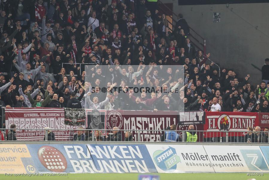 AKON Arena, Würzburg, 18.10.2024, sport, action, Fussball, BFV, 15. Spieltag, Regionalliga Bayern, FCS, FWK, 1. FC Schweinfurt 1905, FC Würzburger Kickers - Bild-ID: 2446728