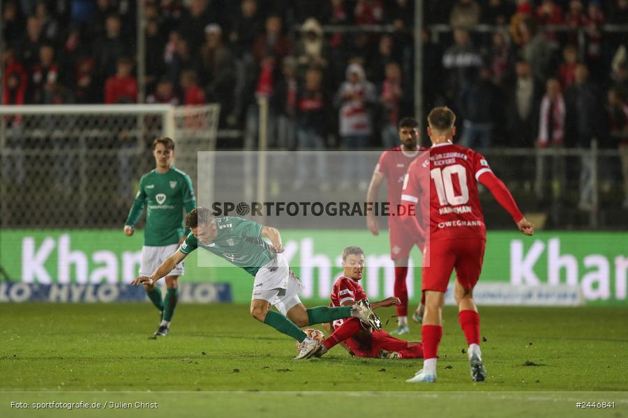 AKON Arena, Würzburg, 18.10.2024, sport, action, Fussball, BFV, 15. Spieltag, Regionalliga Bayern, FCS, FWK, 1. FC Schweinfurt 1905, FC Würzburger Kickers - Bild-ID: 2446841