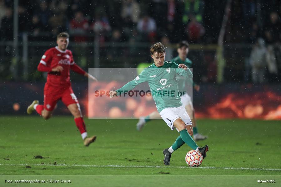 AKON Arena, Würzburg, 18.10.2024, sport, action, Fussball, BFV, 15. Spieltag, Regionalliga Bayern, FCS, FWK, 1. FC Schweinfurt 1905, FC Würzburger Kickers - Bild-ID: 2446852
