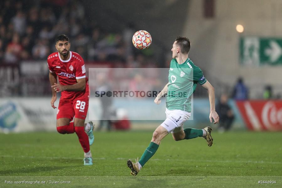 AKON Arena, Würzburg, 18.10.2024, sport, action, Fussball, BFV, 15. Spieltag, Regionalliga Bayern, FCS, FWK, 1. FC Schweinfurt 1905, FC Würzburger Kickers - Bild-ID: 2446904