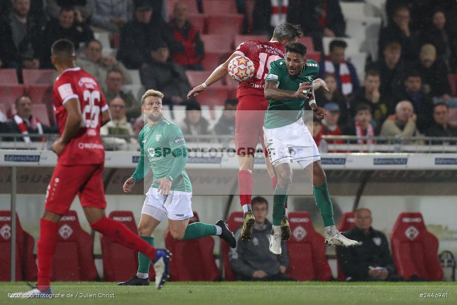 AKON Arena, Würzburg, 18.10.2024, sport, action, Fussball, BFV, 15. Spieltag, Regionalliga Bayern, FCS, FWK, 1. FC Schweinfurt 1905, FC Würzburger Kickers - Bild-ID: 2446941