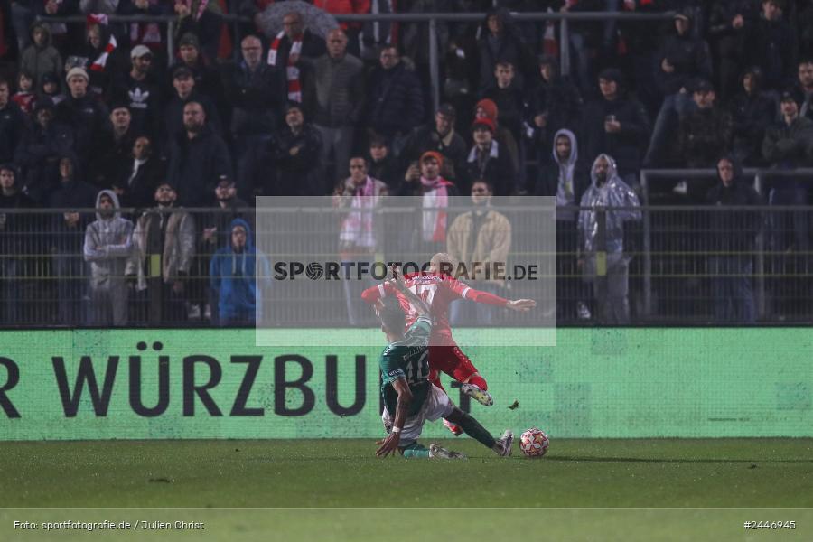 AKON Arena, Würzburg, 18.10.2024, sport, action, Fussball, BFV, 15. Spieltag, Regionalliga Bayern, FCS, FWK, 1. FC Schweinfurt 1905, FC Würzburger Kickers - Bild-ID: 2446945