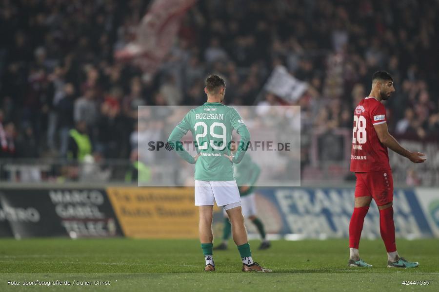 AKON Arena, Würzburg, 18.10.2024, sport, action, Fussball, BFV, 15. Spieltag, Regionalliga Bayern, FCS, FWK, 1. FC Schweinfurt 1905, FC Würzburger Kickers - Bild-ID: 2447039