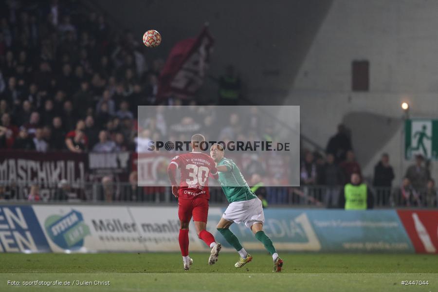 AKON Arena, Würzburg, 18.10.2024, sport, action, Fussball, BFV, 15. Spieltag, Regionalliga Bayern, FCS, FWK, 1. FC Schweinfurt 1905, FC Würzburger Kickers - Bild-ID: 2447044