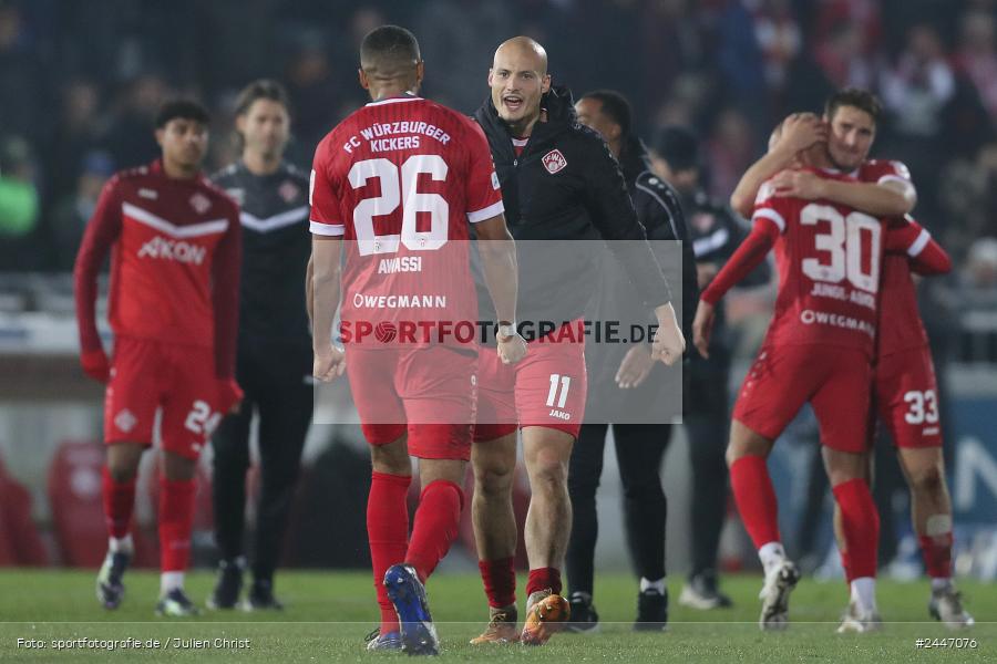 AKON Arena, Würzburg, 18.10.2024, sport, action, Fussball, BFV, 15. Spieltag, Regionalliga Bayern, FCS, FWK, 1. FC Schweinfurt 1905, FC Würzburger Kickers - Bild-ID: 2447076