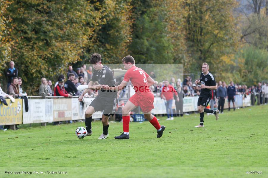 Sportgelände, Gemünden am Main, 20.10.2024, sport, action, Fussball, BFV, 15. Spieltag, Kreisliga Würzburg Gr. 2, FVH, FVGS, FV 05 Helmstadt, FV Gemünden/Seifriedsburg - Bild-ID: 2447081