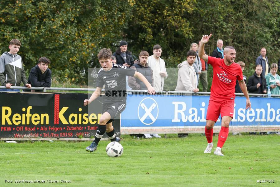Sportgelände, Gemünden am Main, 20.10.2024, sport, action, Fussball, BFV, 15. Spieltag, Kreisliga Würzburg Gr. 2, FVH, FVGS, FV 05 Helmstadt, FV Gemünden/Seifriedsburg - Bild-ID: 2447092