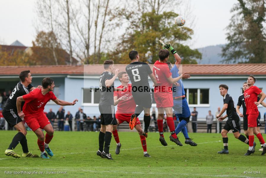 Sportgelände, Gemünden am Main, 20.10.2024, sport, action, Fussball, BFV, 15. Spieltag, Kreisliga Würzburg Gr. 2, FVH, FVGS, FV 05 Helmstadt, FV Gemünden/Seifriedsburg - Bild-ID: 2447094