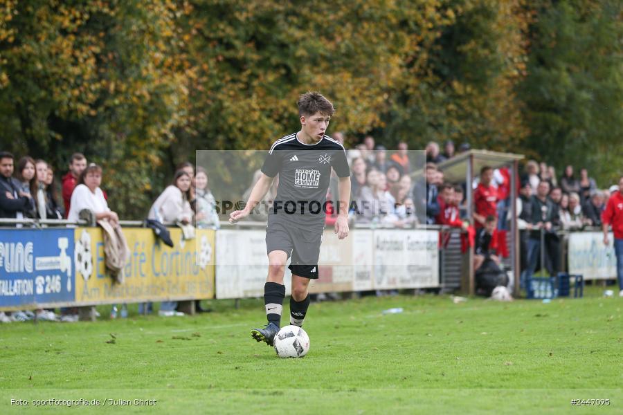 Sportgelände, Gemünden am Main, 20.10.2024, sport, action, Fussball, BFV, 15. Spieltag, Kreisliga Würzburg Gr. 2, FVH, FVGS, FV 05 Helmstadt, FV Gemünden/Seifriedsburg - Bild-ID: 2447095