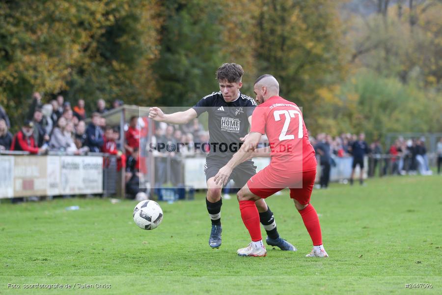 Sportgelände, Gemünden am Main, 20.10.2024, sport, action, Fussball, BFV, 15. Spieltag, Kreisliga Würzburg Gr. 2, FVH, FVGS, FV 05 Helmstadt, FV Gemünden/Seifriedsburg - Bild-ID: 2447096