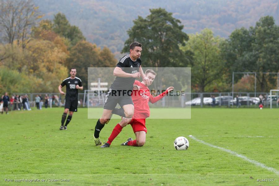 Sportgelände, Gemünden am Main, 20.10.2024, sport, action, Fussball, BFV, 15. Spieltag, Kreisliga Würzburg Gr. 2, FVH, FVGS, FV 05 Helmstadt, FV Gemünden/Seifriedsburg - Bild-ID: 2447107