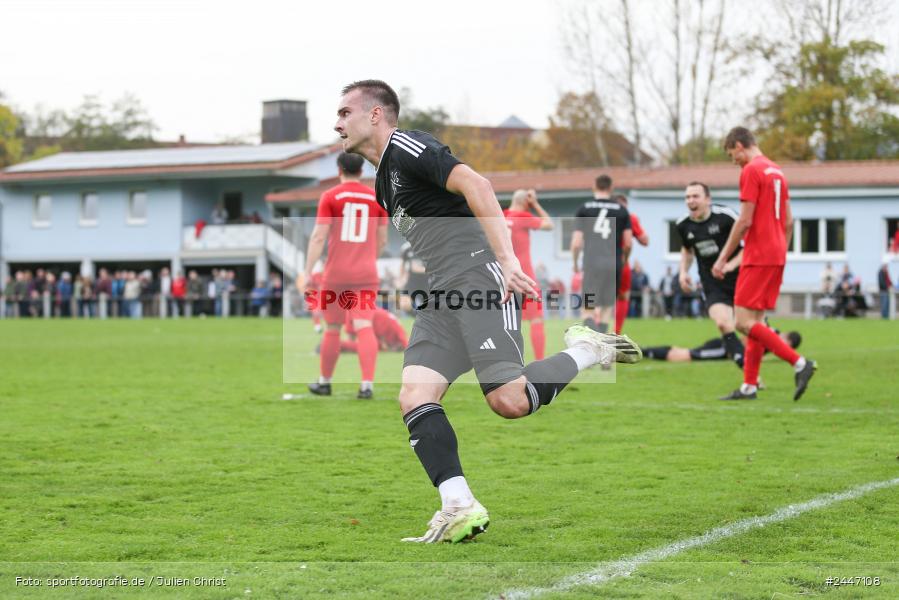 Sportgelände, Gemünden am Main, 20.10.2024, sport, action, Fussball, BFV, 15. Spieltag, Kreisliga Würzburg Gr. 2, FVH, FVGS, FV 05 Helmstadt, FV Gemünden/Seifriedsburg - Bild-ID: 2447108