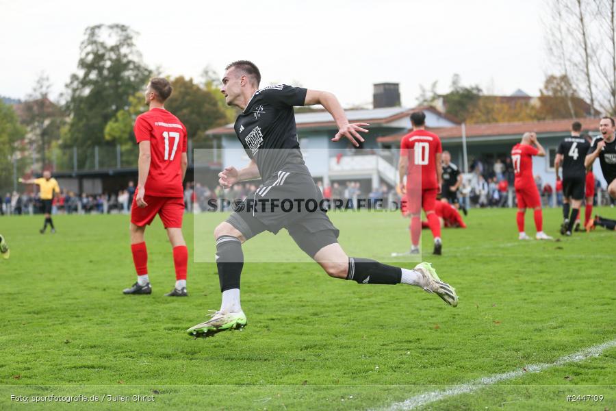 Sportgelände, Gemünden am Main, 20.10.2024, sport, action, Fussball, BFV, 15. Spieltag, Kreisliga Würzburg Gr. 2, FVH, FVGS, FV 05 Helmstadt, FV Gemünden/Seifriedsburg - Bild-ID: 2447109