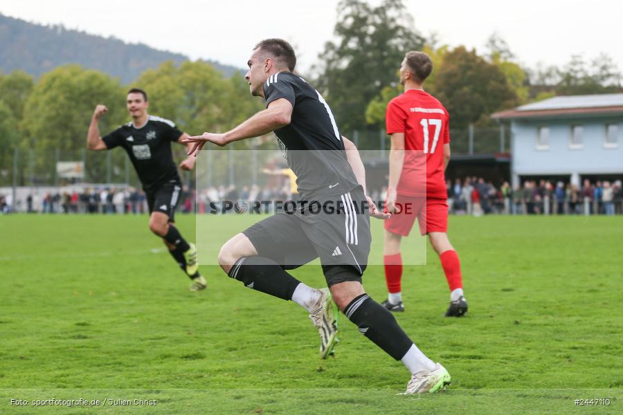Sportgelände, Gemünden am Main, 20.10.2024, sport, action, Fussball, BFV, 15. Spieltag, Kreisliga Würzburg Gr. 2, FVH, FVGS, FV 05 Helmstadt, FV Gemünden/Seifriedsburg - Bild-ID: 2447110