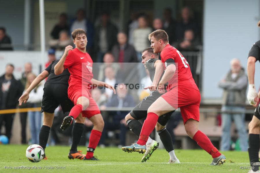 Sportgelände, Gemünden am Main, 20.10.2024, sport, action, Fussball, BFV, 15. Spieltag, Kreisliga Würzburg Gr. 2, FVH, FVGS, FV 05 Helmstadt, FV Gemünden/Seifriedsburg - Bild-ID: 2447116