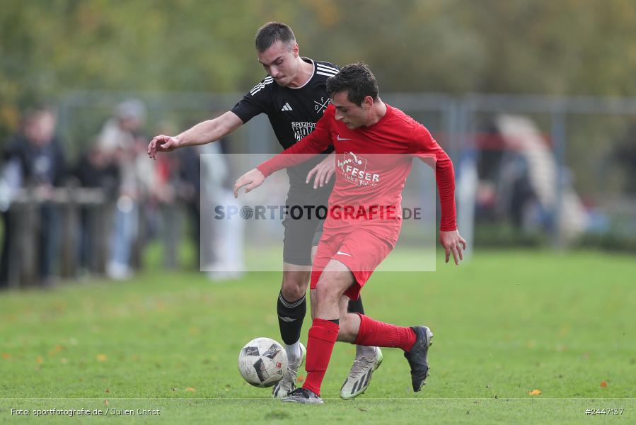 Sportgelände, Gemünden am Main, 20.10.2024, sport, action, Fussball, BFV, 15. Spieltag, Kreisliga Würzburg Gr. 2, FVH, FVGS, FV 05 Helmstadt, FV Gemünden/Seifriedsburg - Bild-ID: 2447137