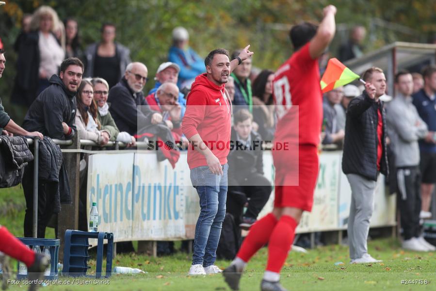 Sportgelände, Gemünden am Main, 20.10.2024, sport, action, Fussball, BFV, 15. Spieltag, Kreisliga Würzburg Gr. 2, FVH, FVGS, FV 05 Helmstadt, FV Gemünden/Seifriedsburg - Bild-ID: 2447138