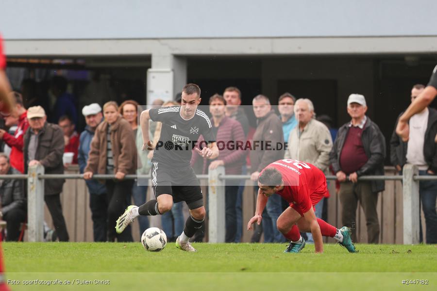 Sportgelände, Gemünden am Main, 20.10.2024, sport, action, Fussball, BFV, 15. Spieltag, Kreisliga Würzburg Gr. 2, FVH, FVGS, FV 05 Helmstadt, FV Gemünden/Seifriedsburg - Bild-ID: 2447182