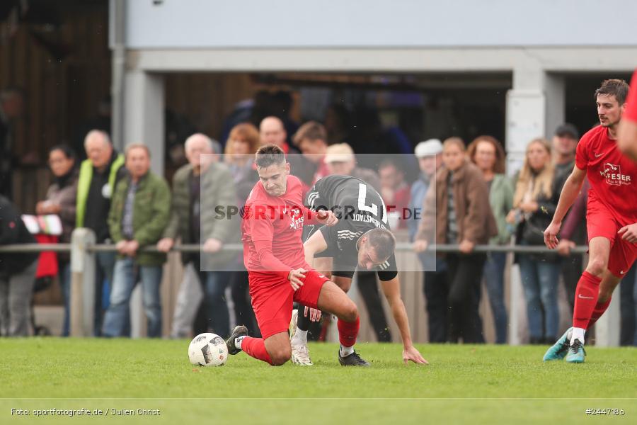 Sportgelände, Gemünden am Main, 20.10.2024, sport, action, Fussball, BFV, 15. Spieltag, Kreisliga Würzburg Gr. 2, FVH, FVGS, FV 05 Helmstadt, FV Gemünden/Seifriedsburg - Bild-ID: 2447186