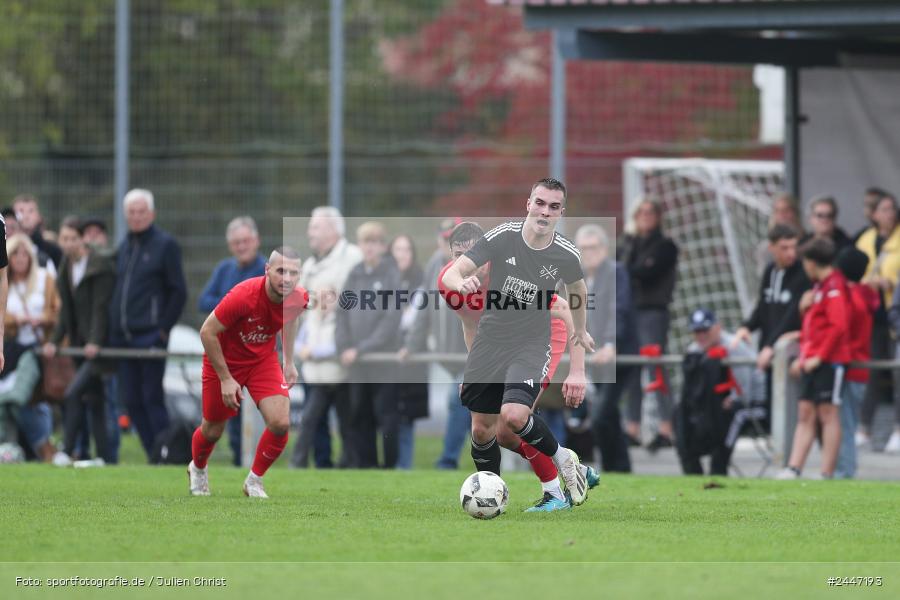 Sportgelände, Gemünden am Main, 20.10.2024, sport, action, Fussball, BFV, 15. Spieltag, Kreisliga Würzburg Gr. 2, FVH, FVGS, FV 05 Helmstadt, FV Gemünden/Seifriedsburg - Bild-ID: 2447193