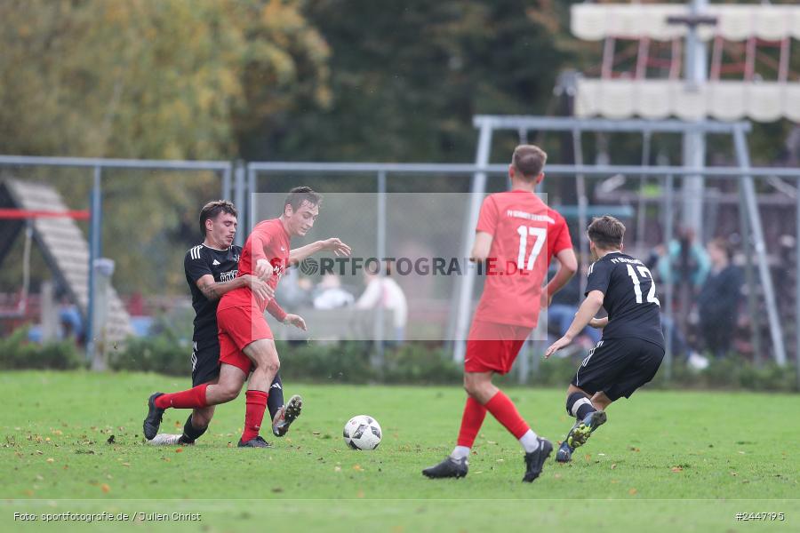 Sportgelände, Gemünden am Main, 20.10.2024, sport, action, Fussball, BFV, 15. Spieltag, Kreisliga Würzburg Gr. 2, FVH, FVGS, FV 05 Helmstadt, FV Gemünden/Seifriedsburg - Bild-ID: 2447195