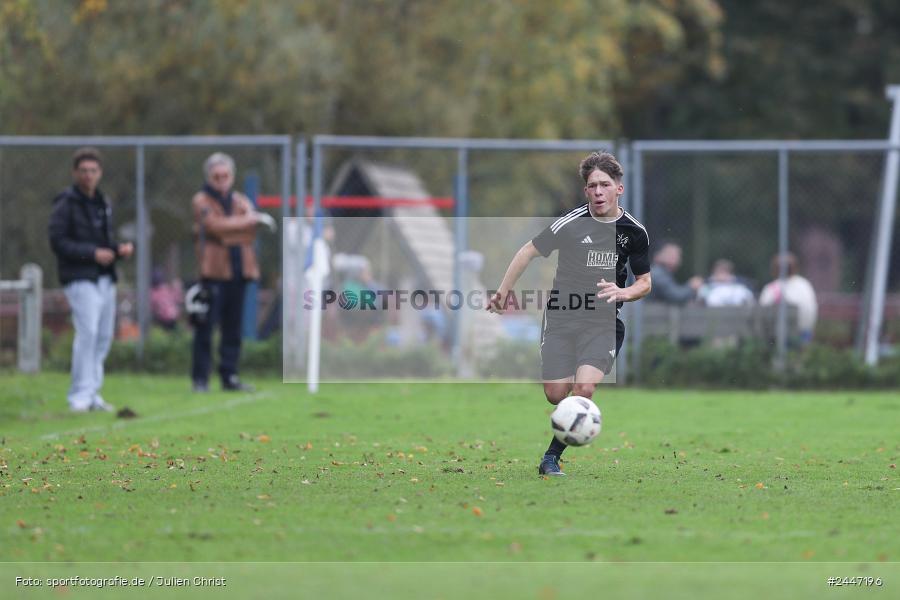 Sportgelände, Gemünden am Main, 20.10.2024, sport, action, Fussball, BFV, 15. Spieltag, Kreisliga Würzburg Gr. 2, FVH, FVGS, FV 05 Helmstadt, FV Gemünden/Seifriedsburg - Bild-ID: 2447196