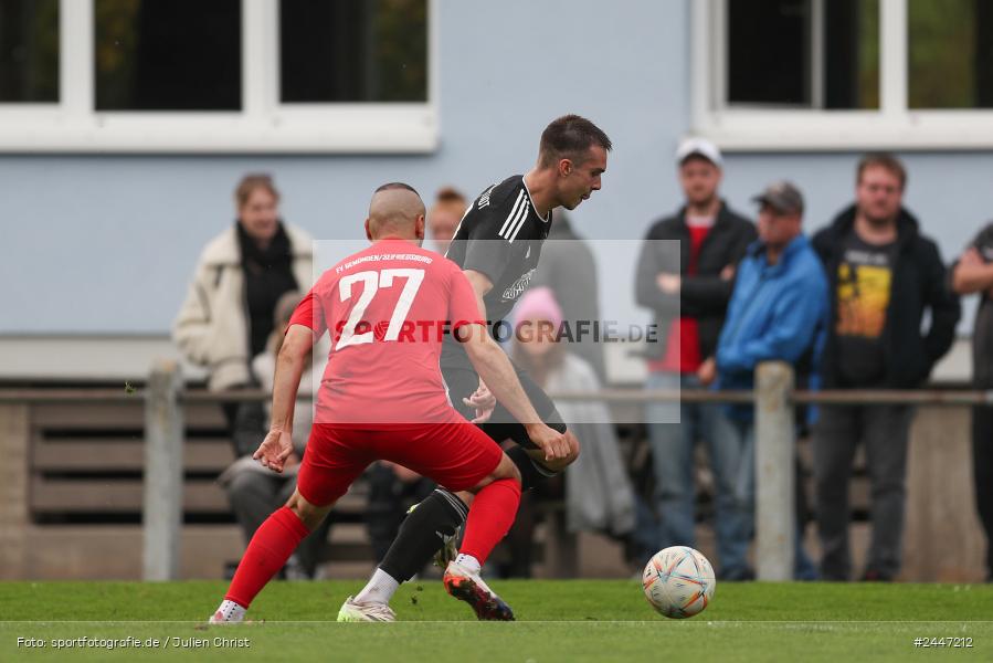 Sportgelände, Gemünden am Main, 20.10.2024, sport, action, Fussball, BFV, 15. Spieltag, Kreisliga Würzburg Gr. 2, FVH, FVGS, FV 05 Helmstadt, FV Gemünden/Seifriedsburg - Bild-ID: 2447212